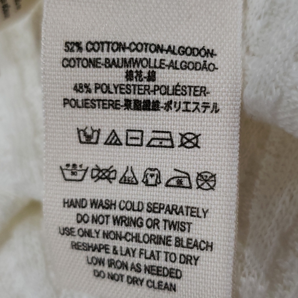 NEW Free People We The Free South Side Thermal Top in white sz XS - Picture 11 of 12